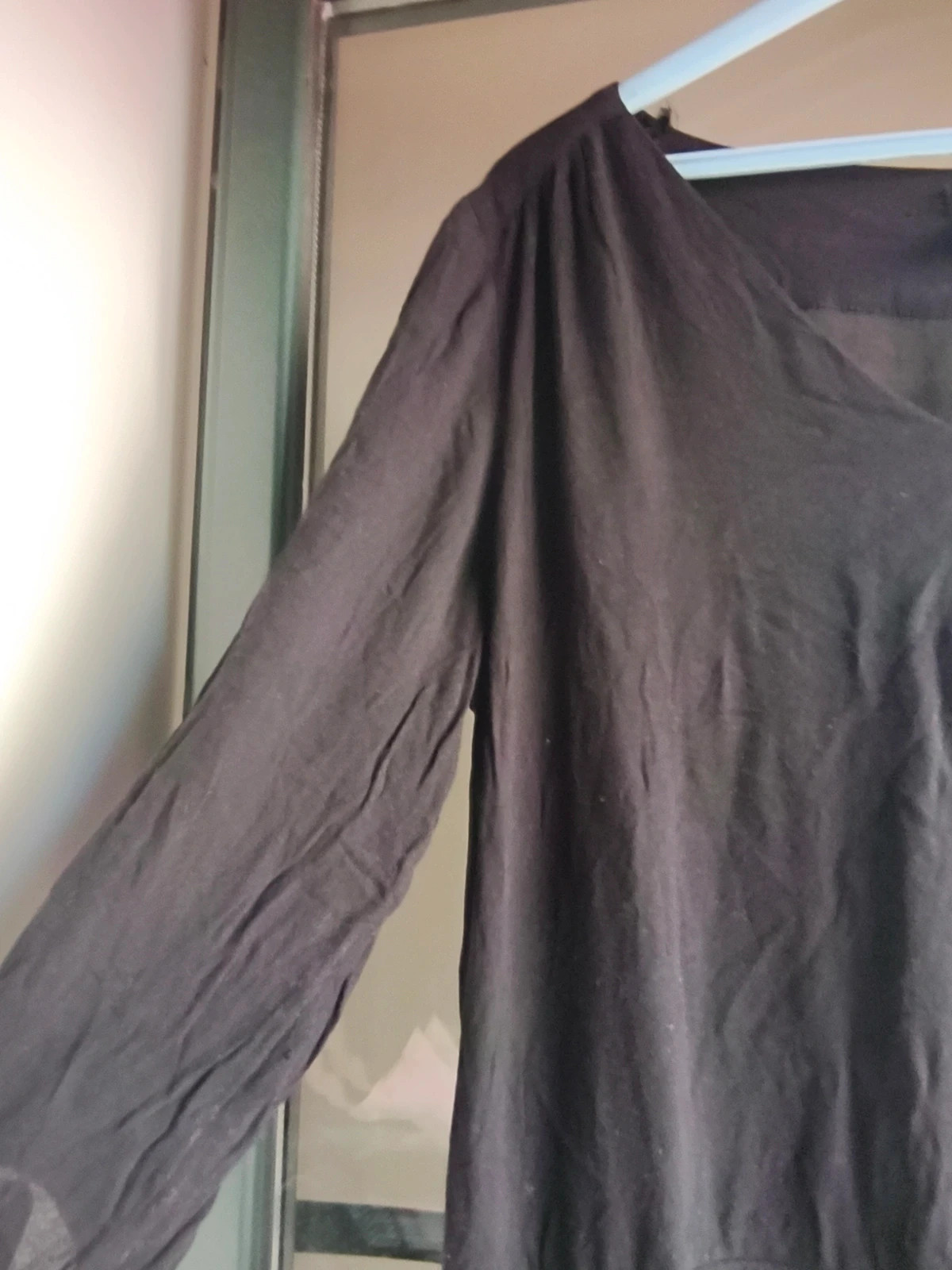 Vestido ligero y fluido H&M negro talla XL 4