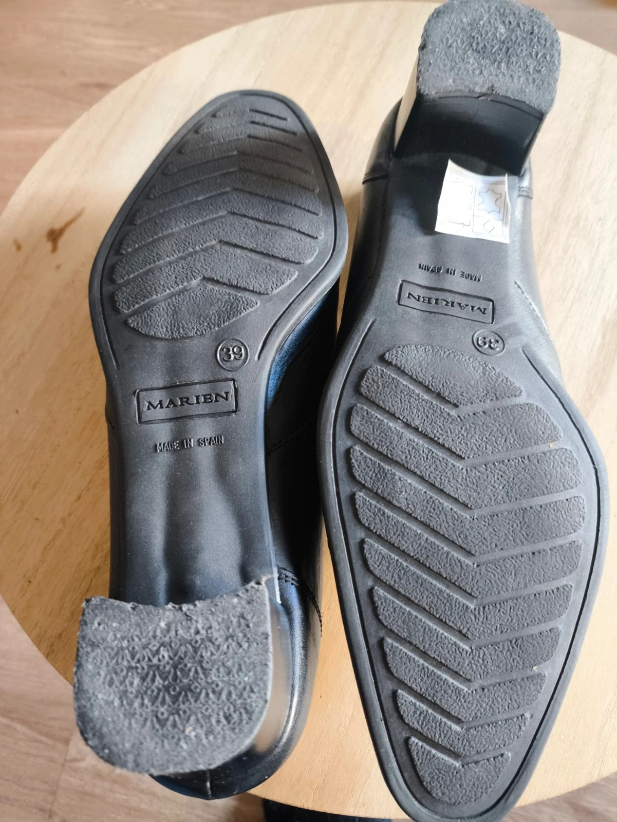 Zapatos de piel autentica vintage talla 39.Como nuevo 3