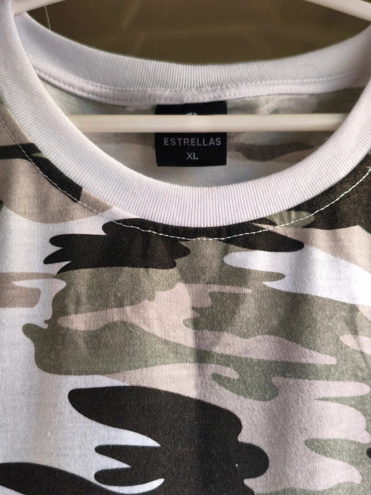 Camiseta camuflaje hombre XL 2