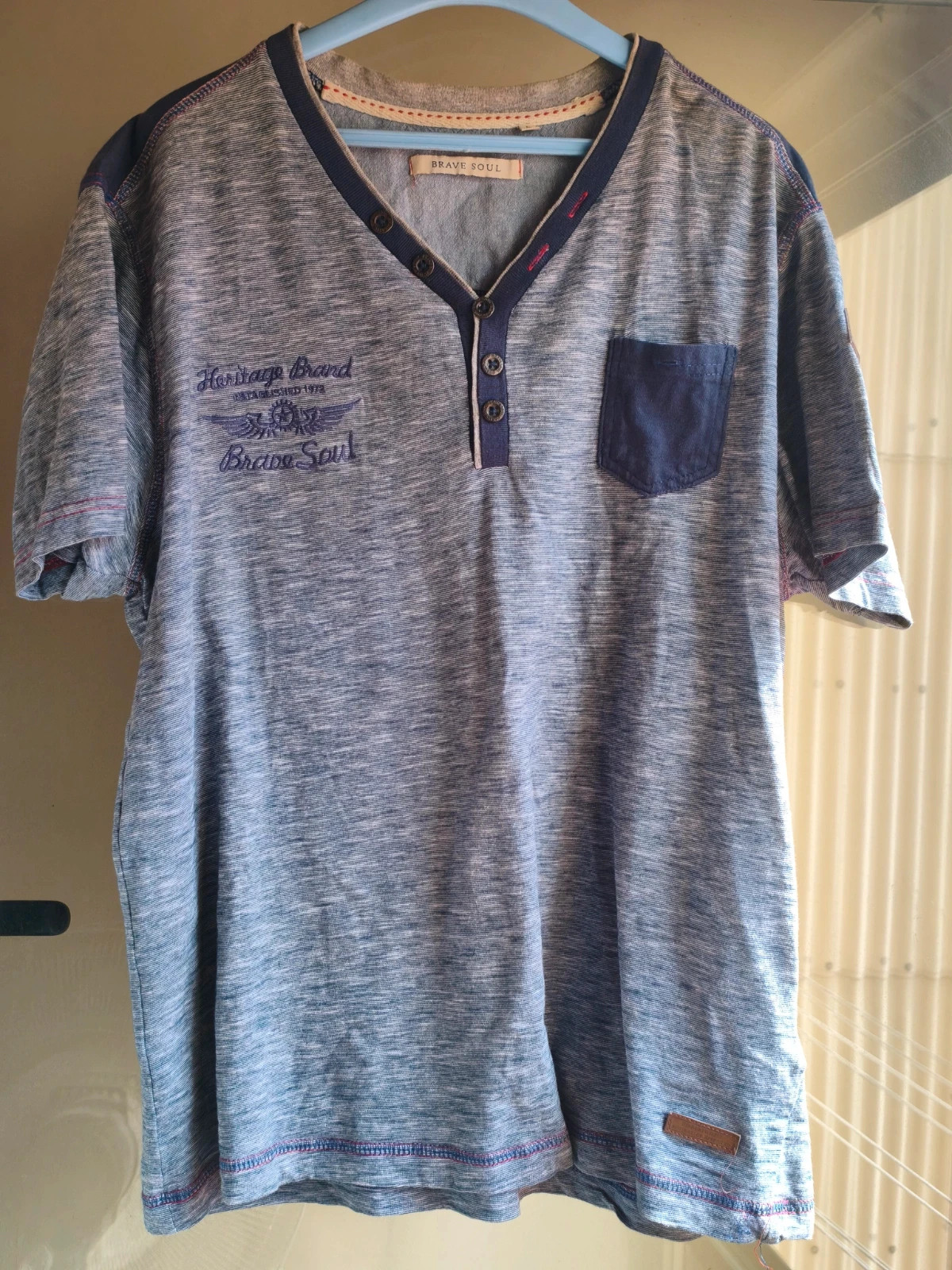 Camiseta hombre vintage talla L 2
