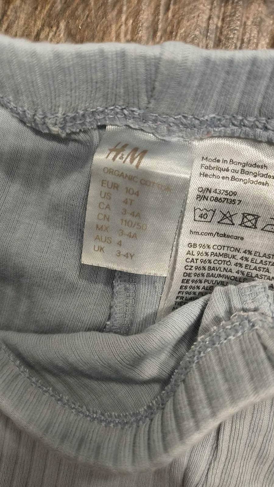 H&M pizsamaszett 3