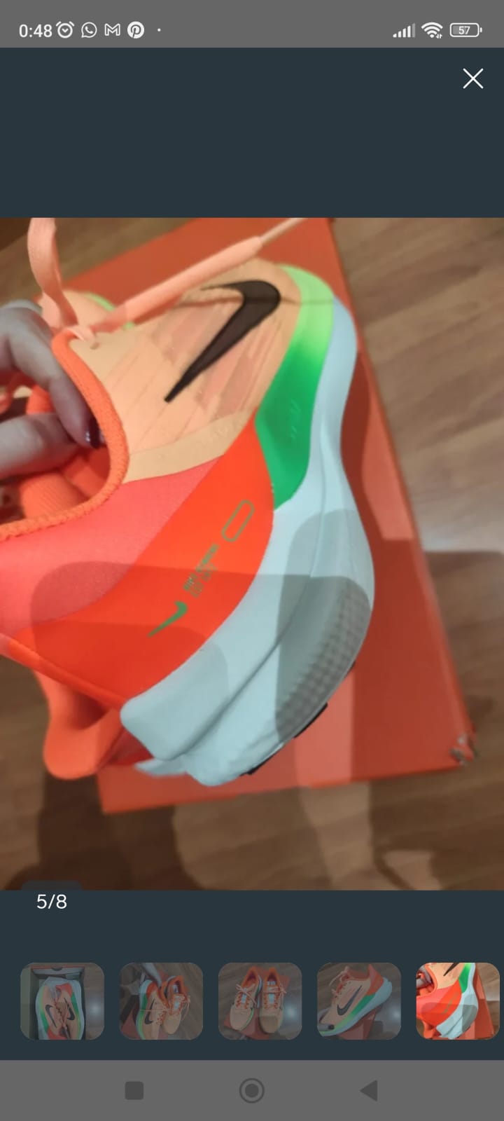 Zapatillas running de mujer Nike Air Winflo 9. Nuevas 4