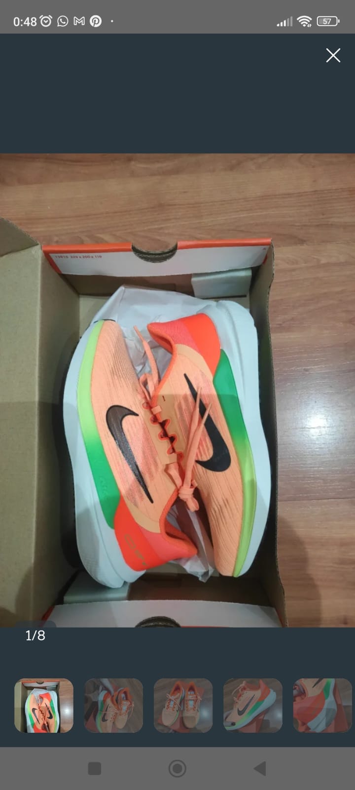 Zapatillas running de mujer Nike Air Winflo 9. Nuevas 1