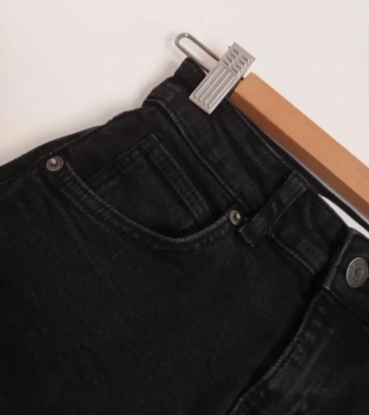 Shorts vaqueros negros talla 32 4