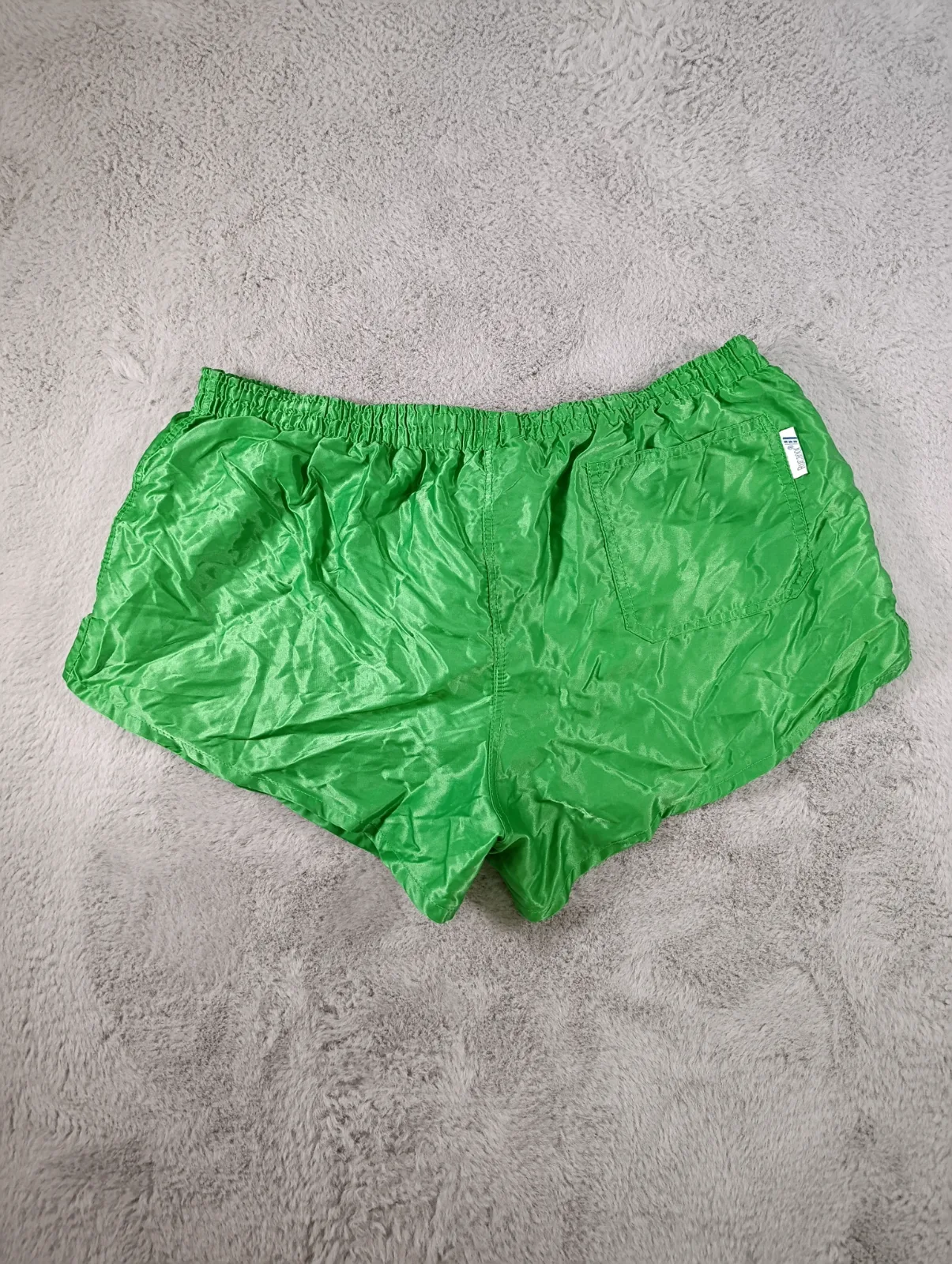 Vintage football green shorts 80's premium edition 1