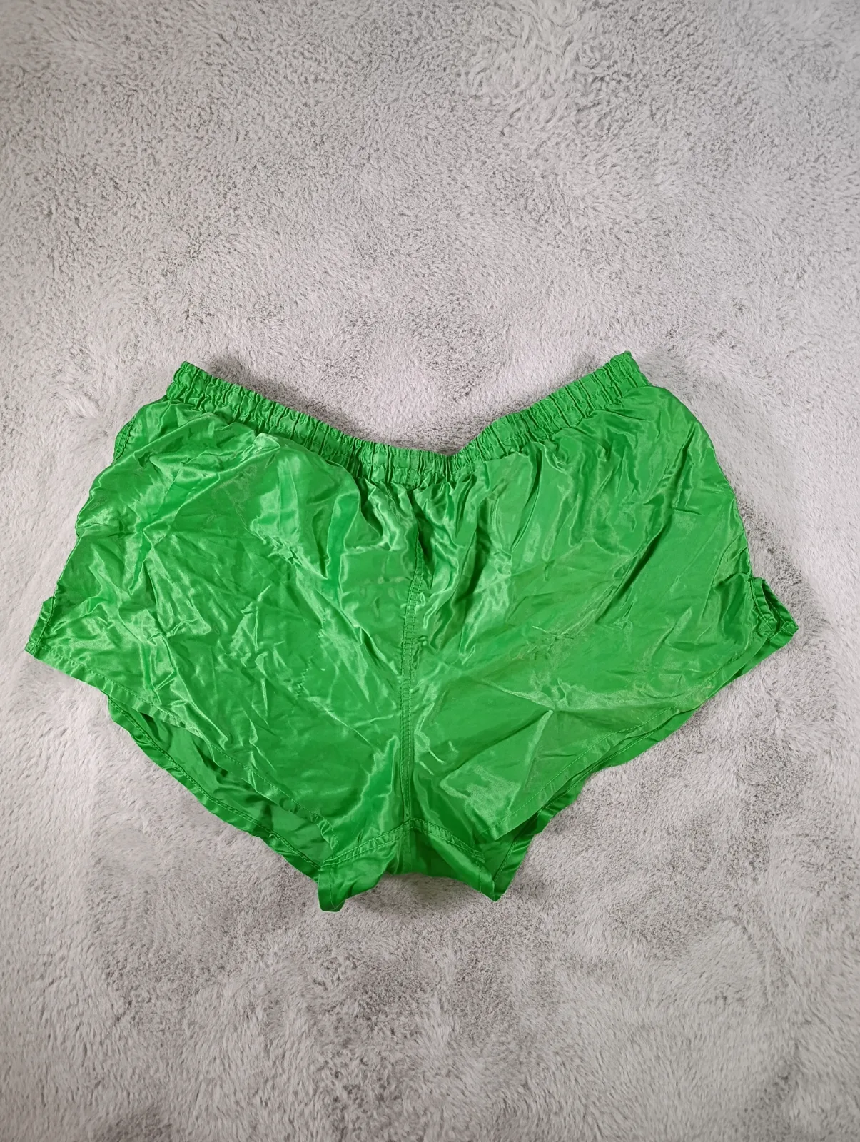 Vintage football green shorts 80's premium edition 2