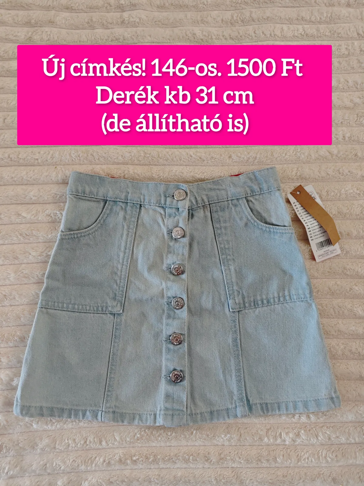 Új címkés lány szoknya. 1
