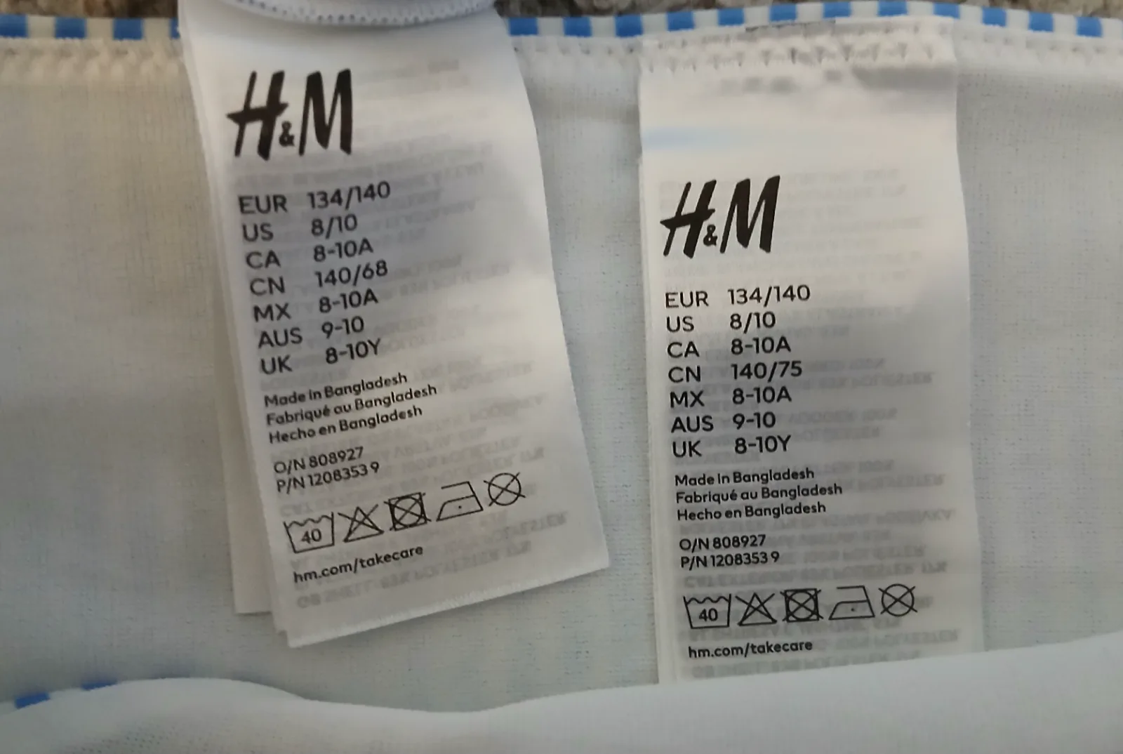 H&M kislány bikini 2