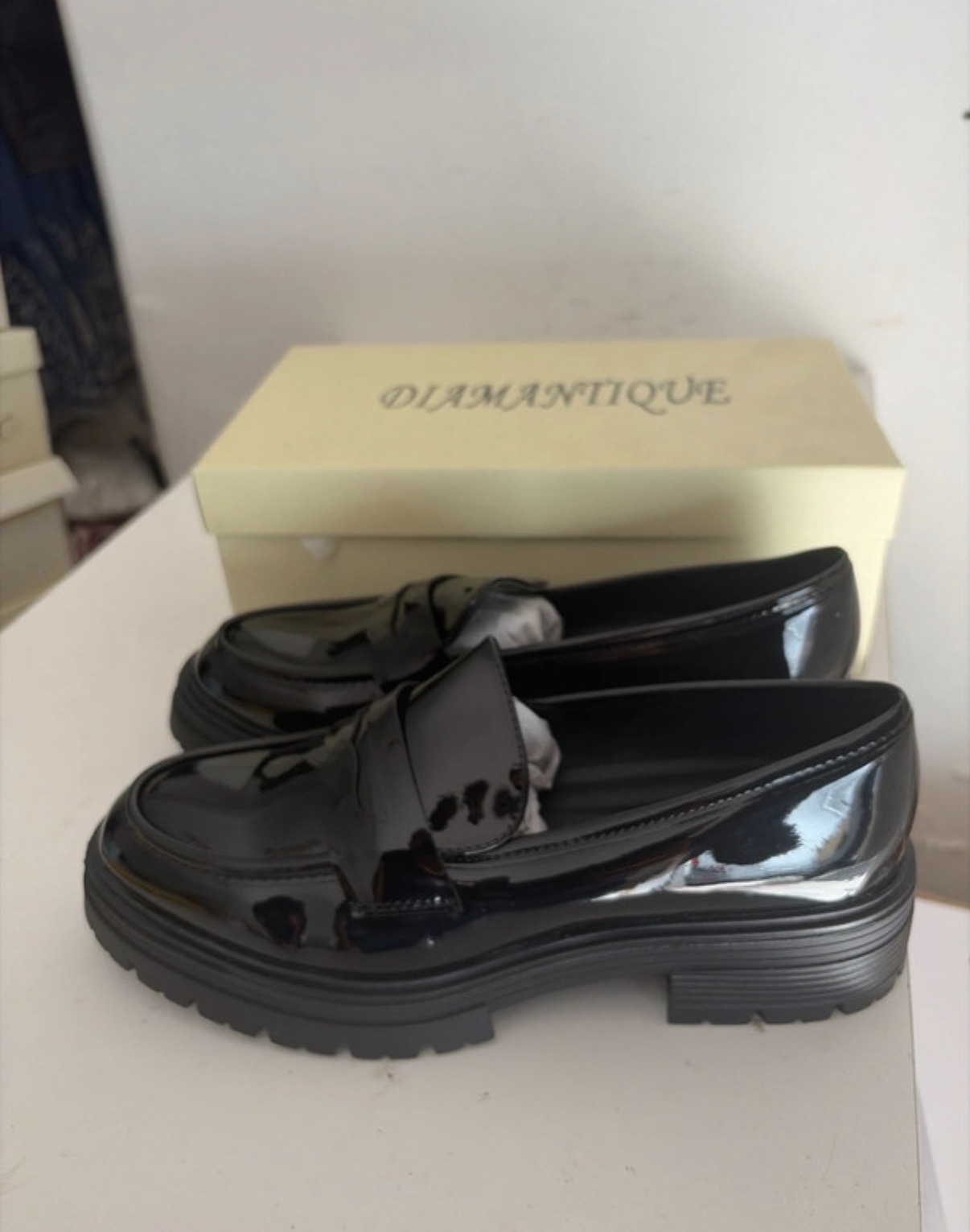 Mocassino donna Nero tg 40 nuovo 1