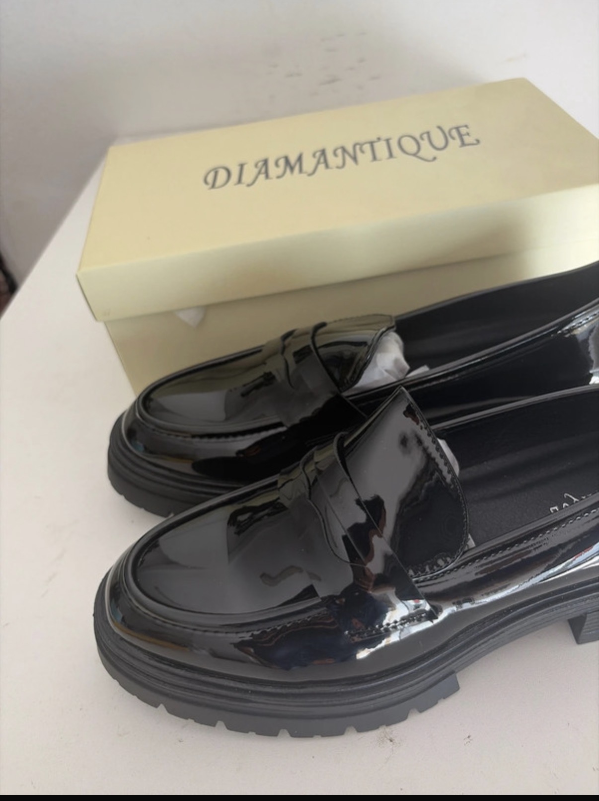 Mocassino donna Nero tg 40 nuovo 2