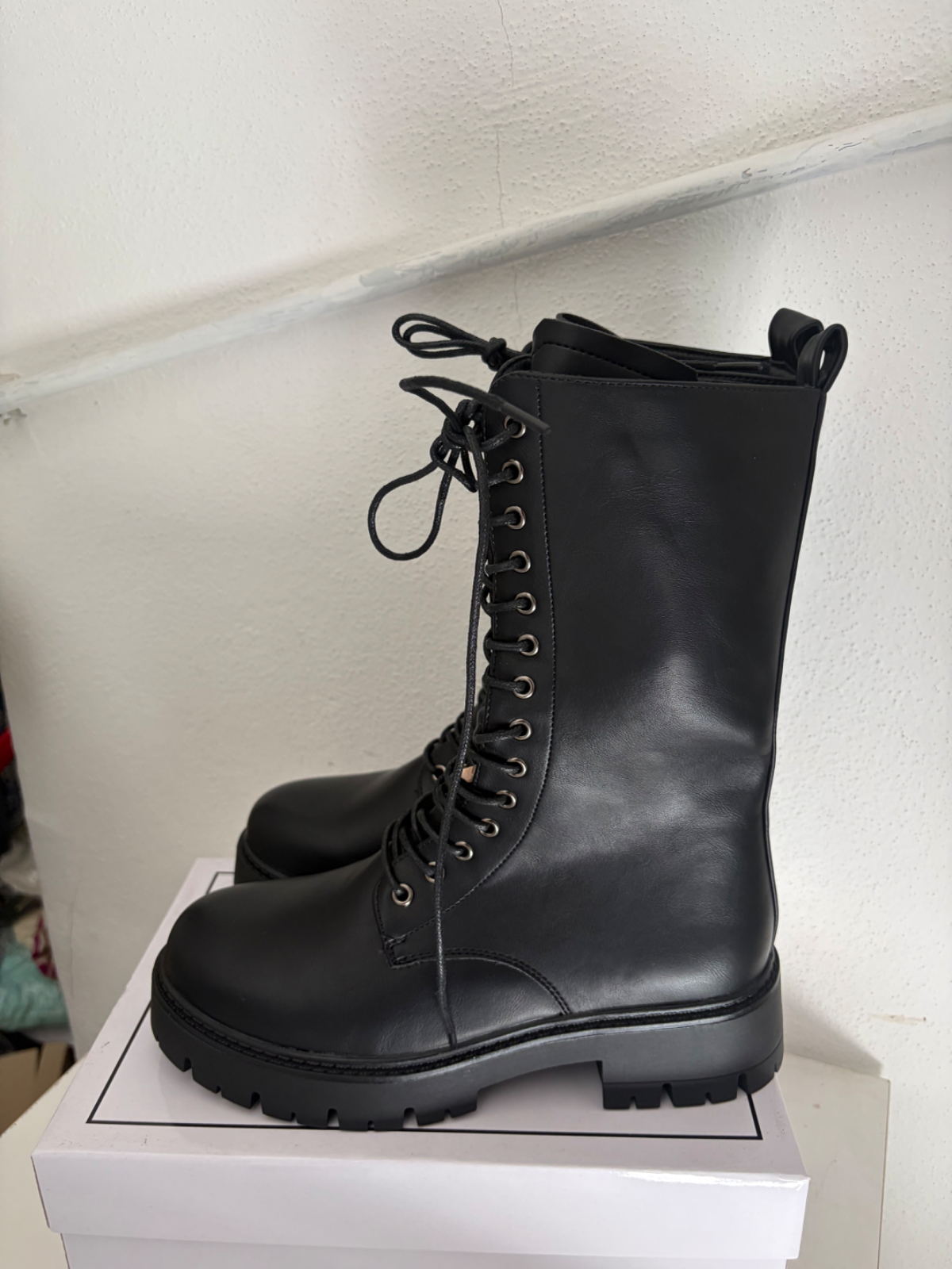 Anfibio Donna nero con zip tg 39 nuovo 1