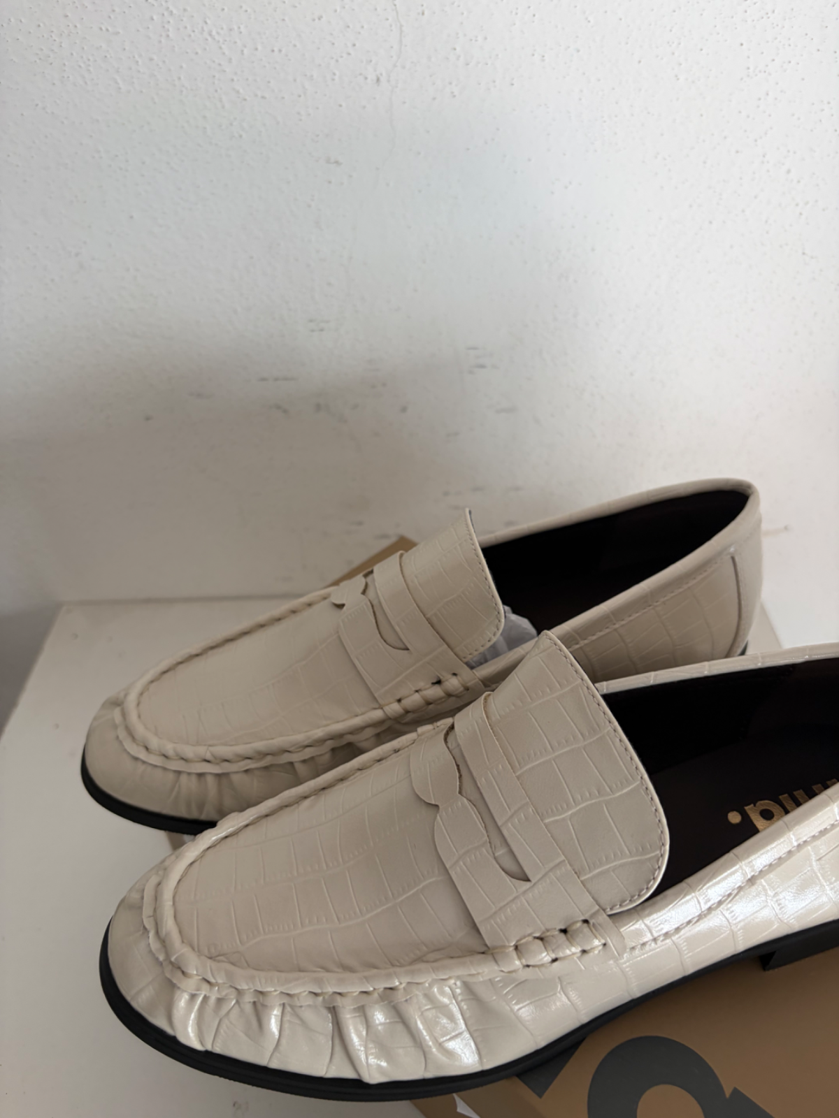 Mocassino donna beige tg 39 nuovo 3