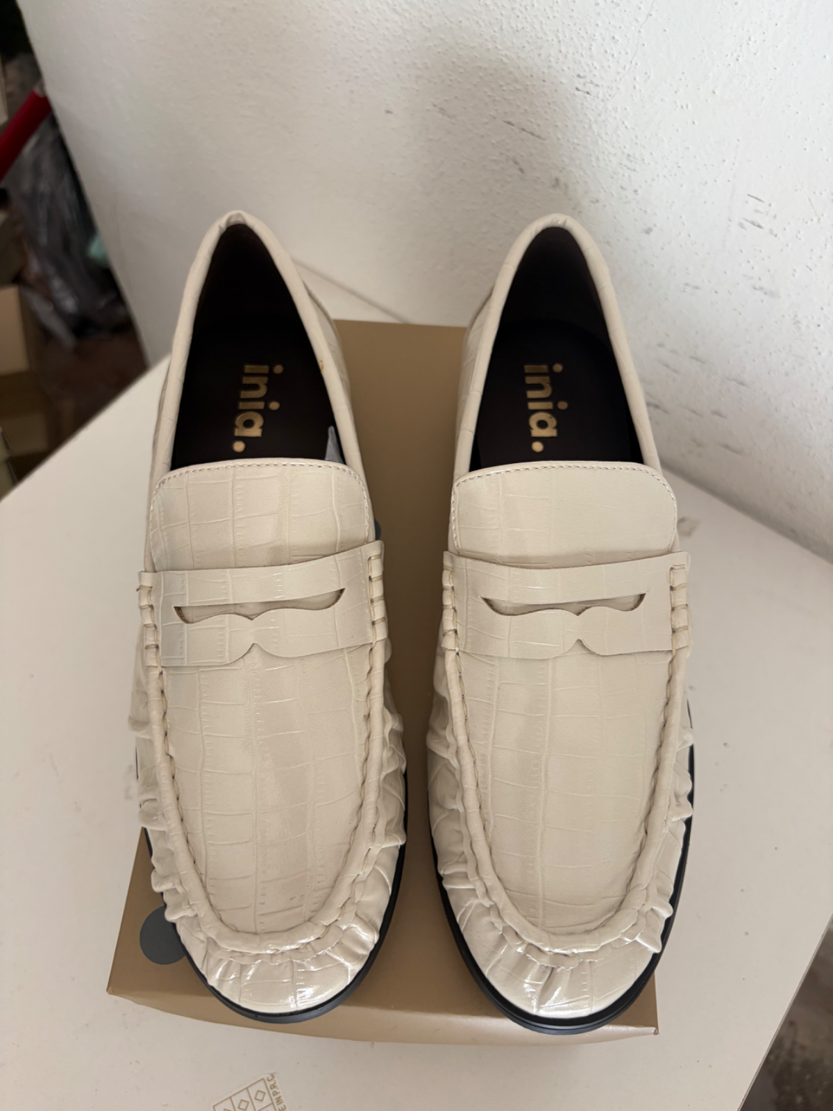 Mocassino donna beige tg 38 nuovo 2