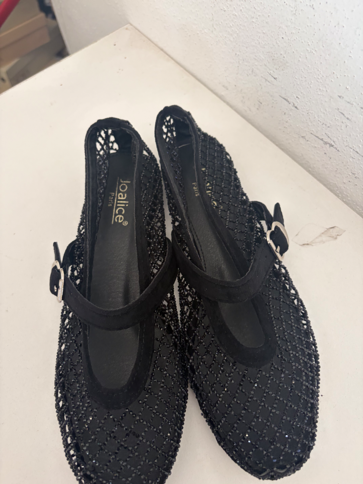 Ballerina nera glitter tg 37 nuova 3