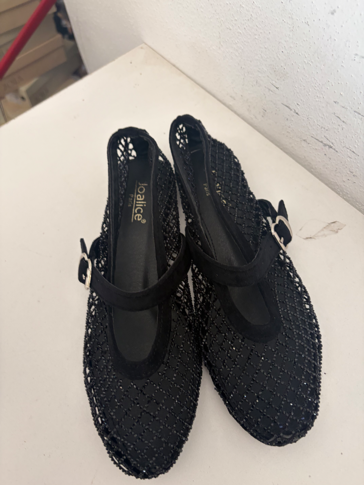 Ballerina nera glitter tg 37 nuova 4