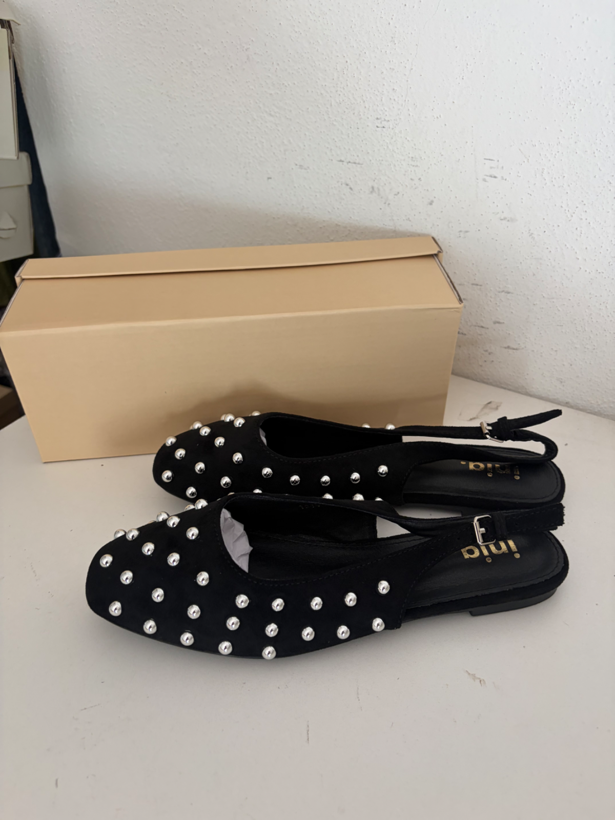 Ballerina donna con borchie tg 38 nuova 1