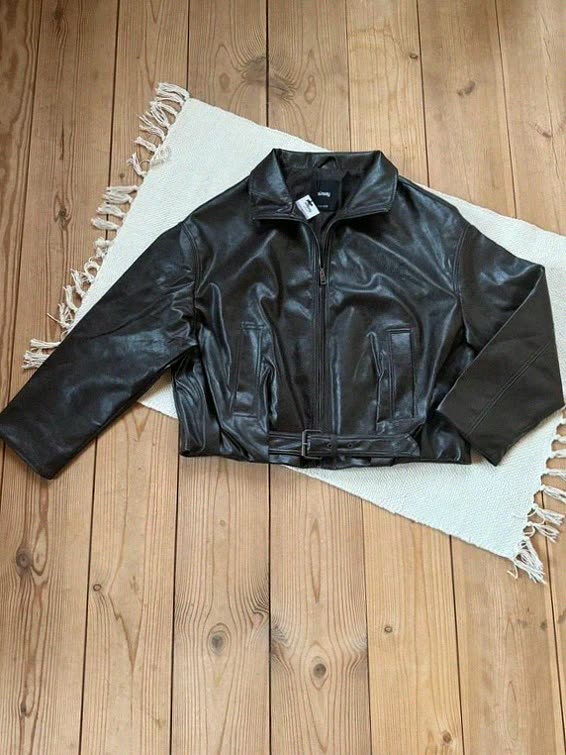 Viral bomber jacket eco leather viral chocolate 1