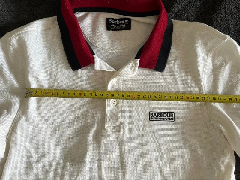 Barbour Whisper White Ampere Polo 4