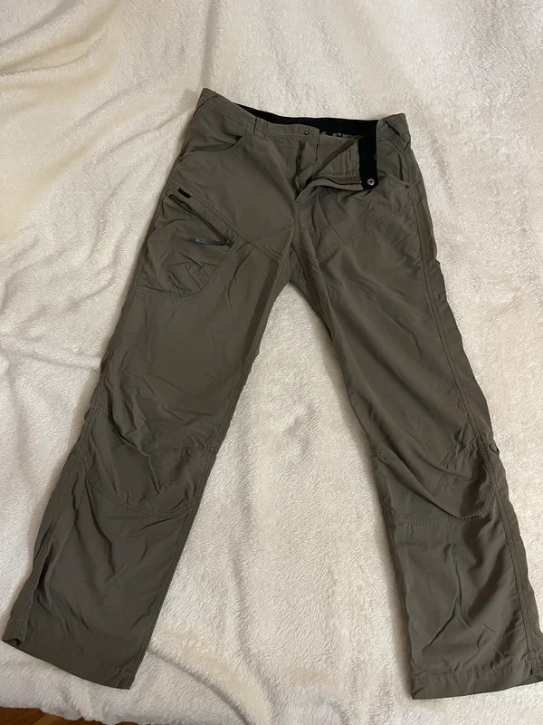 Khaki Berghaus women's cargo pants. 1