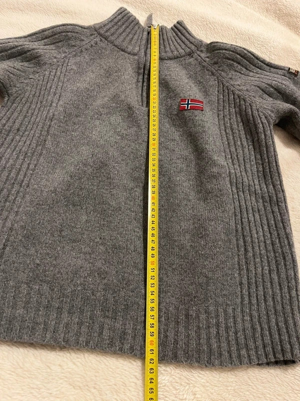 Napapijri Geographic Flag Quarter Zip Sweater 3