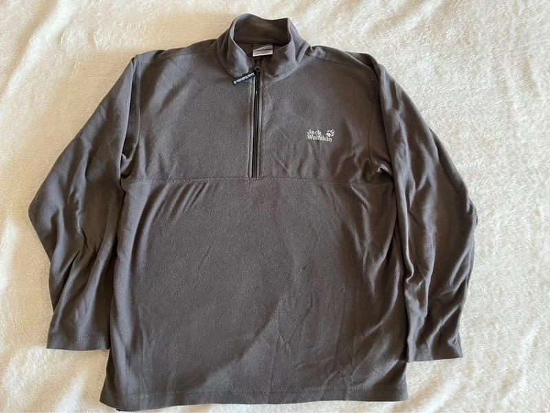 Jack Wolfskin Tecnopile Sweatshirt Men's Pullover Half Zip Fleece 1