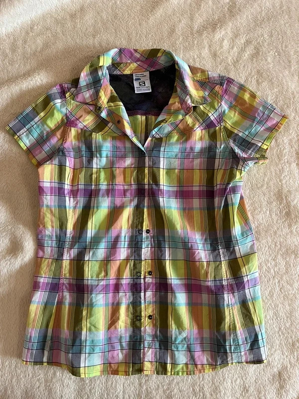 Salomon Radiant SS Shirt W Infrared 1