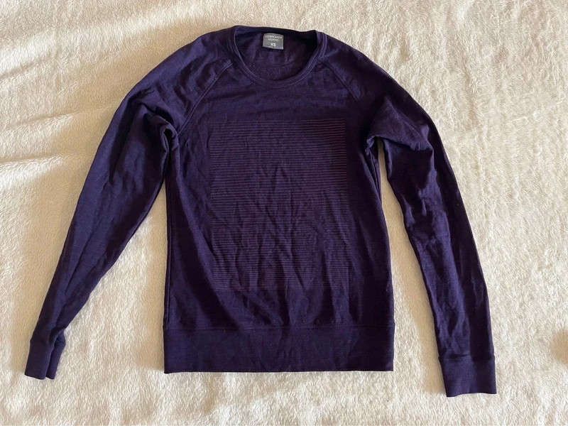 Women's Zoya Long Sleeve Crewe Tree Pose 1