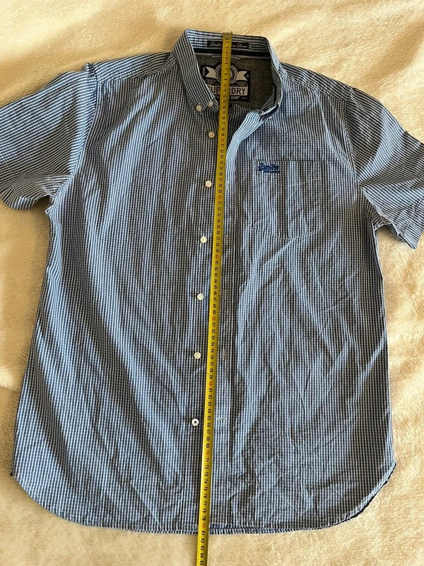 Superdry short sleeve shirt blue 2