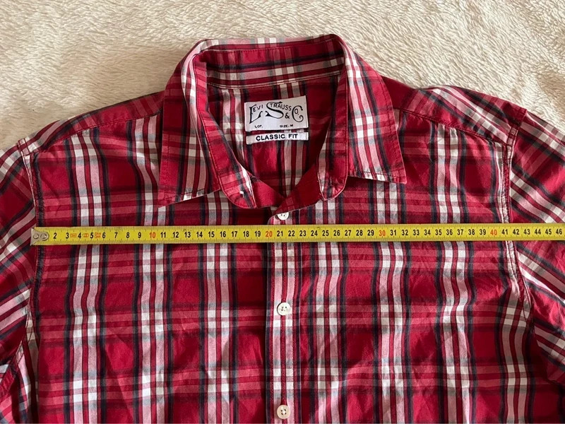 Levi’s Streetwear Classic Fit Plaid Long Sleeve Shirt 3