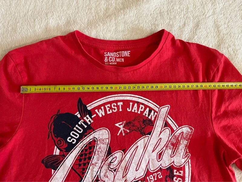 Sandstone Men's Red Medium T-shirt 3