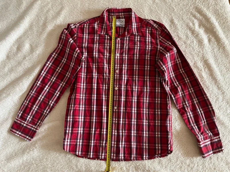 Levi’s Streetwear Classic Fit Plaid Long Sleeve Shirt 1