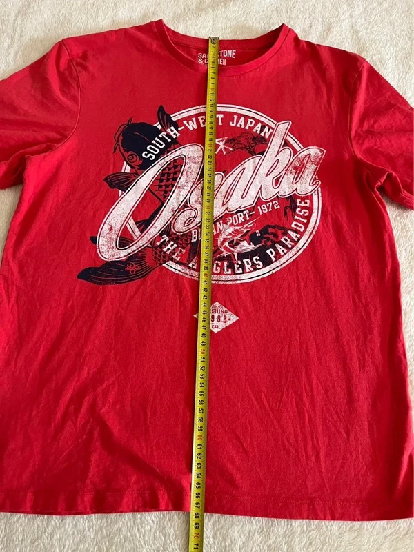 Sandstone Men's Red Medium T-shirt 2