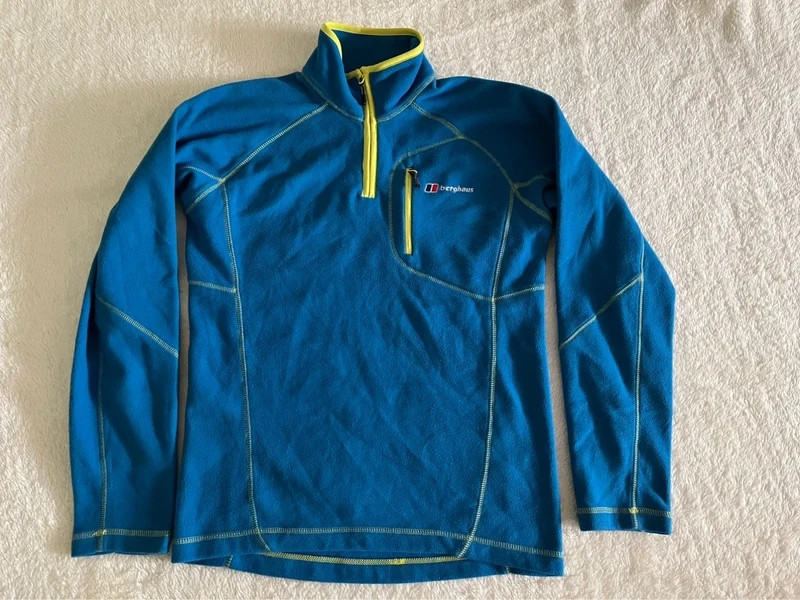 Berghaus Mens sweatshirt fleece Quarter Zip 1