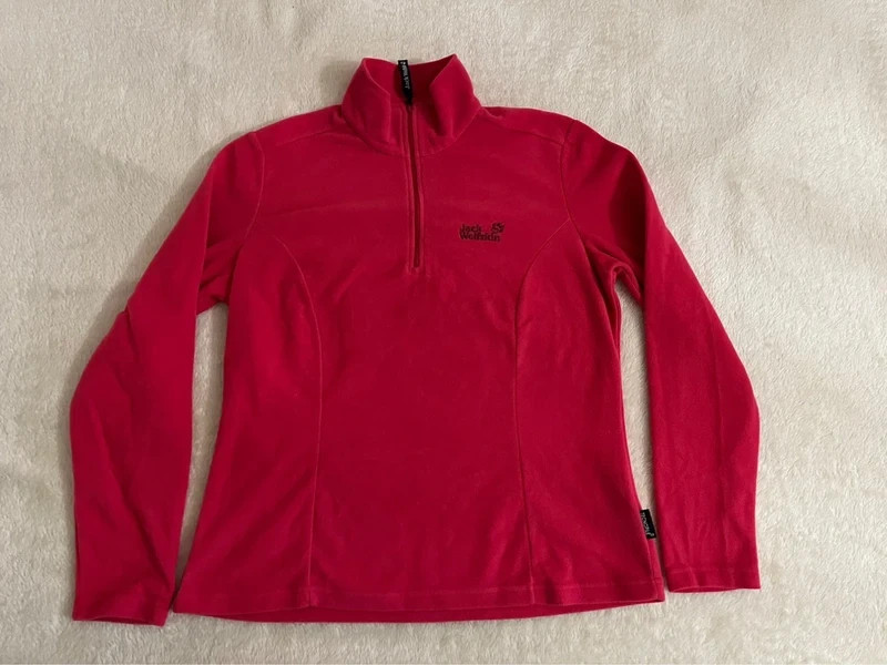 Jack Wolfskin Tecnopile 1/4 Zip Fleece Jumper 1