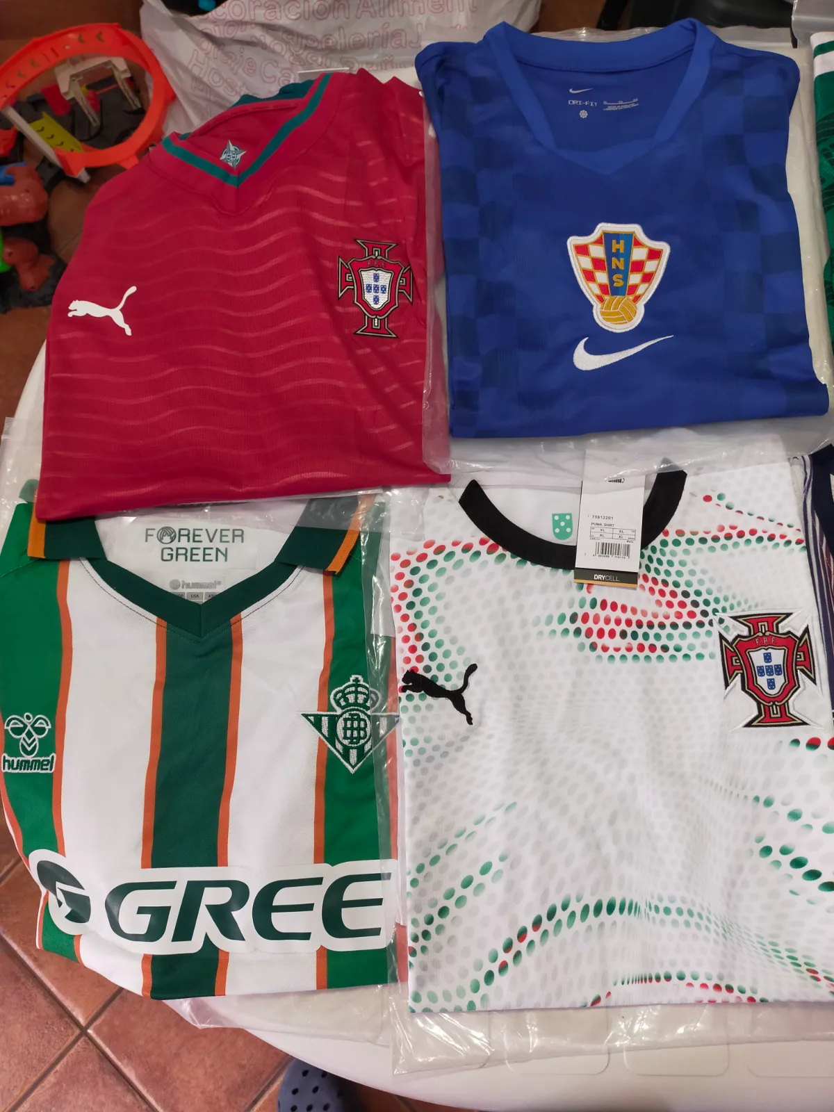 Camisetas futbol nuevas 1