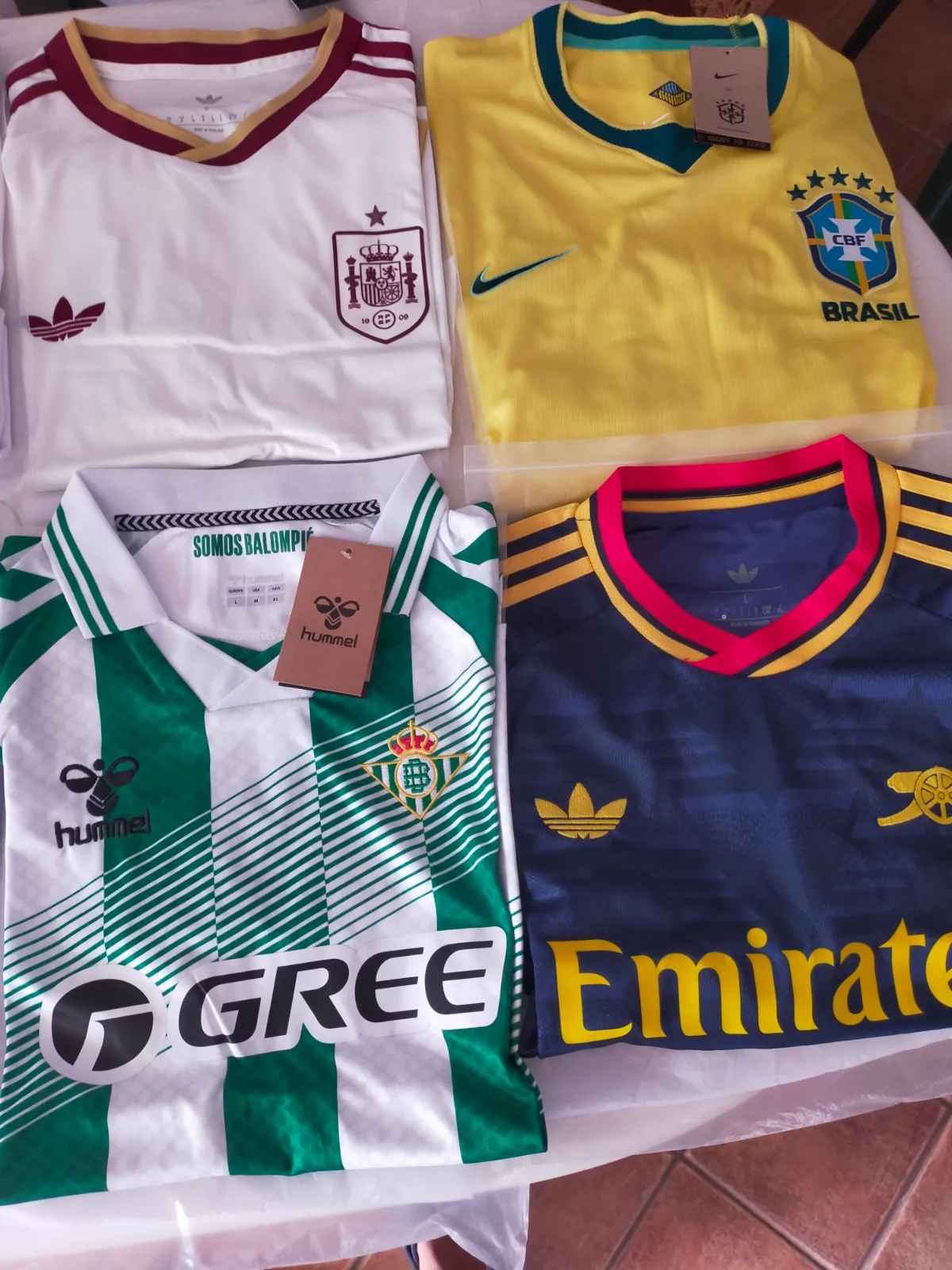Camisetas futbol nuevas 3