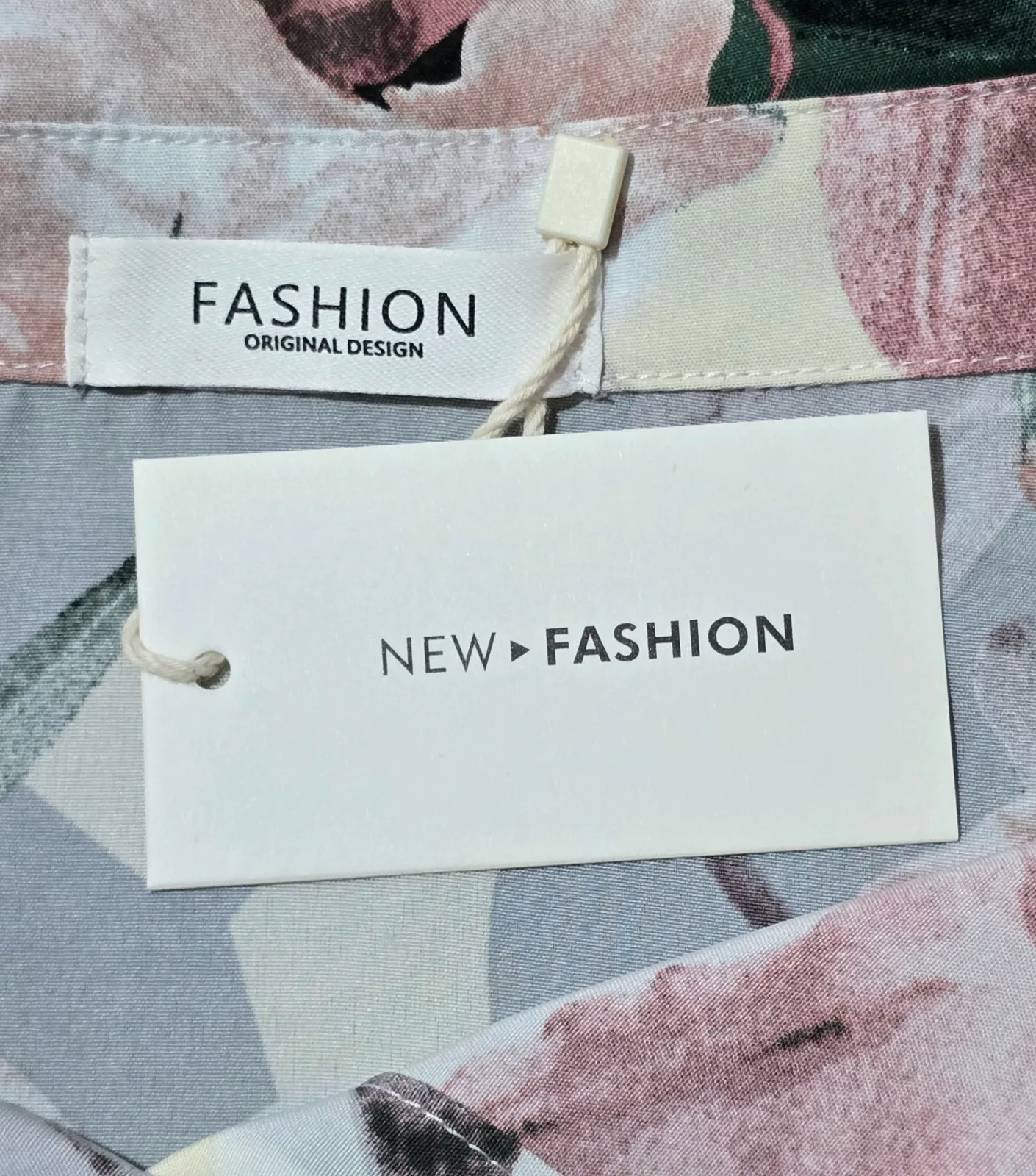 Camisa de manga larga floral T. 54 3
