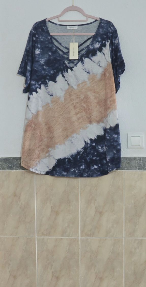 Camiseta manga corta Talla 54 Tie Dye 1