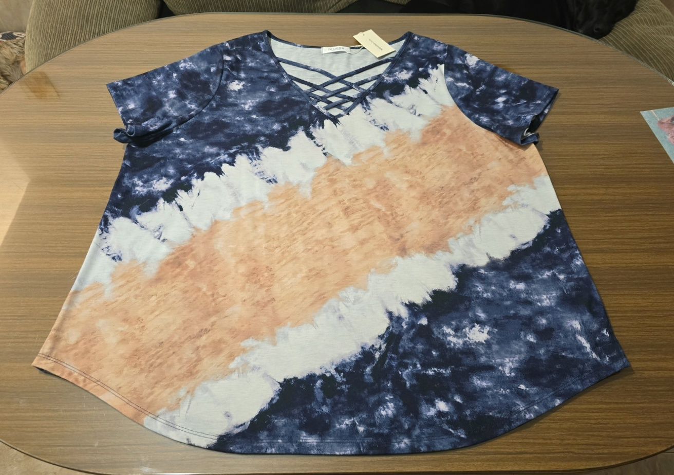 Camiseta manga corta Talla 54 Tie Dye 2