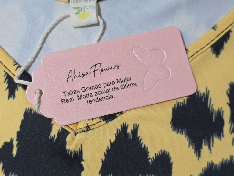 Top tirantes amarillo mostaza/Negro T.XXL 3
