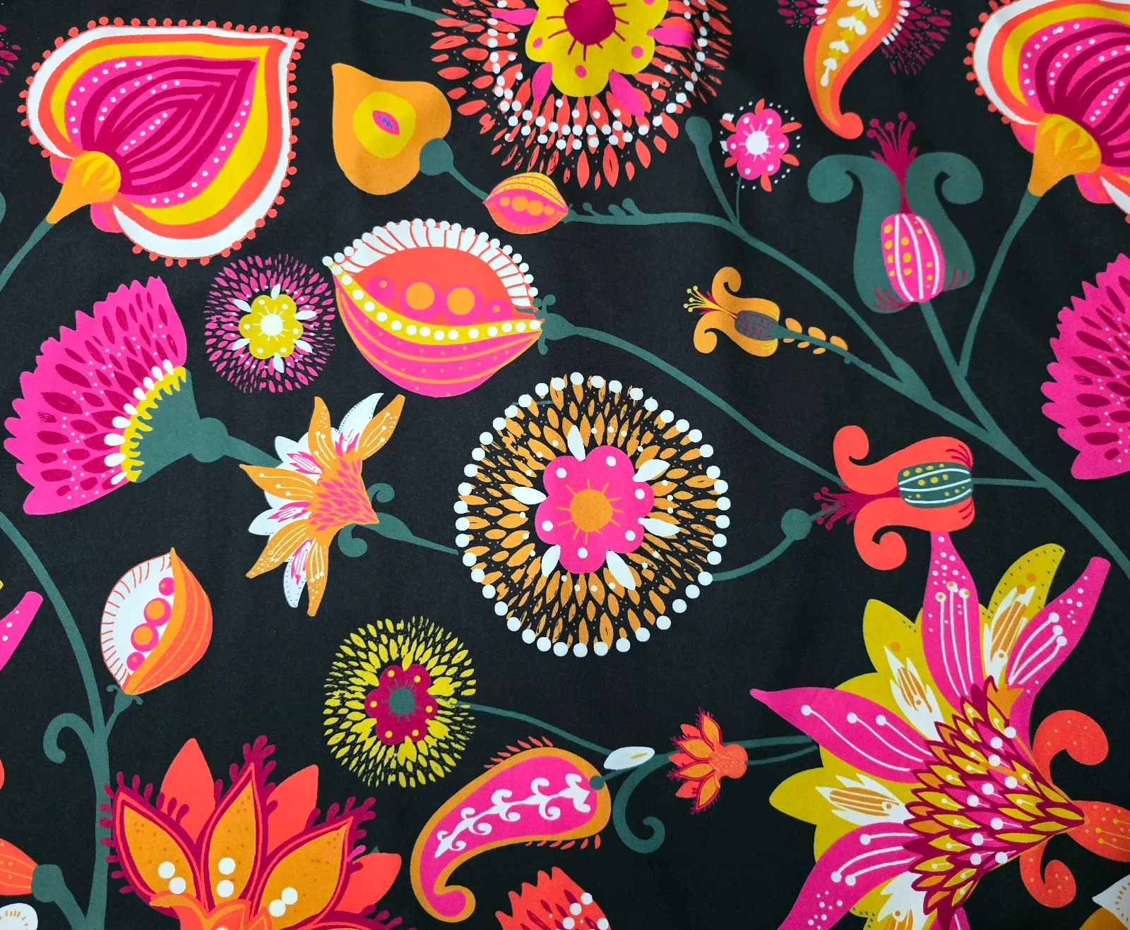 Top tirantes boho estampado tropical 3