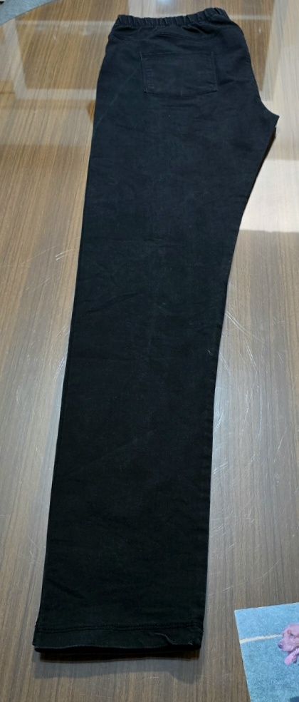 Jeggings negros vintage-Y2K style Tissaia Talla 50/52 3