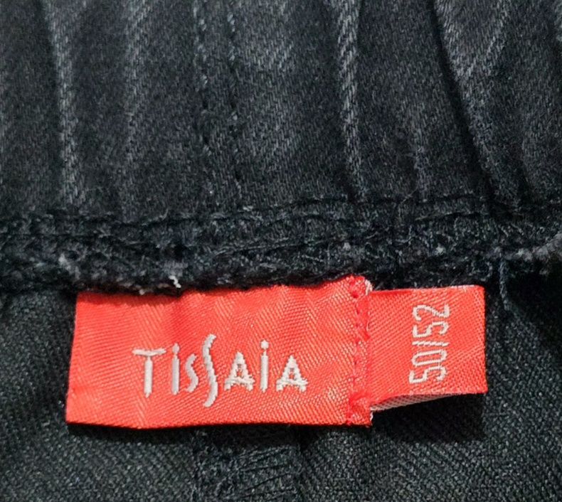 Jeggings negros vintage-Y2K style Tissaia Talla 50/52 4
