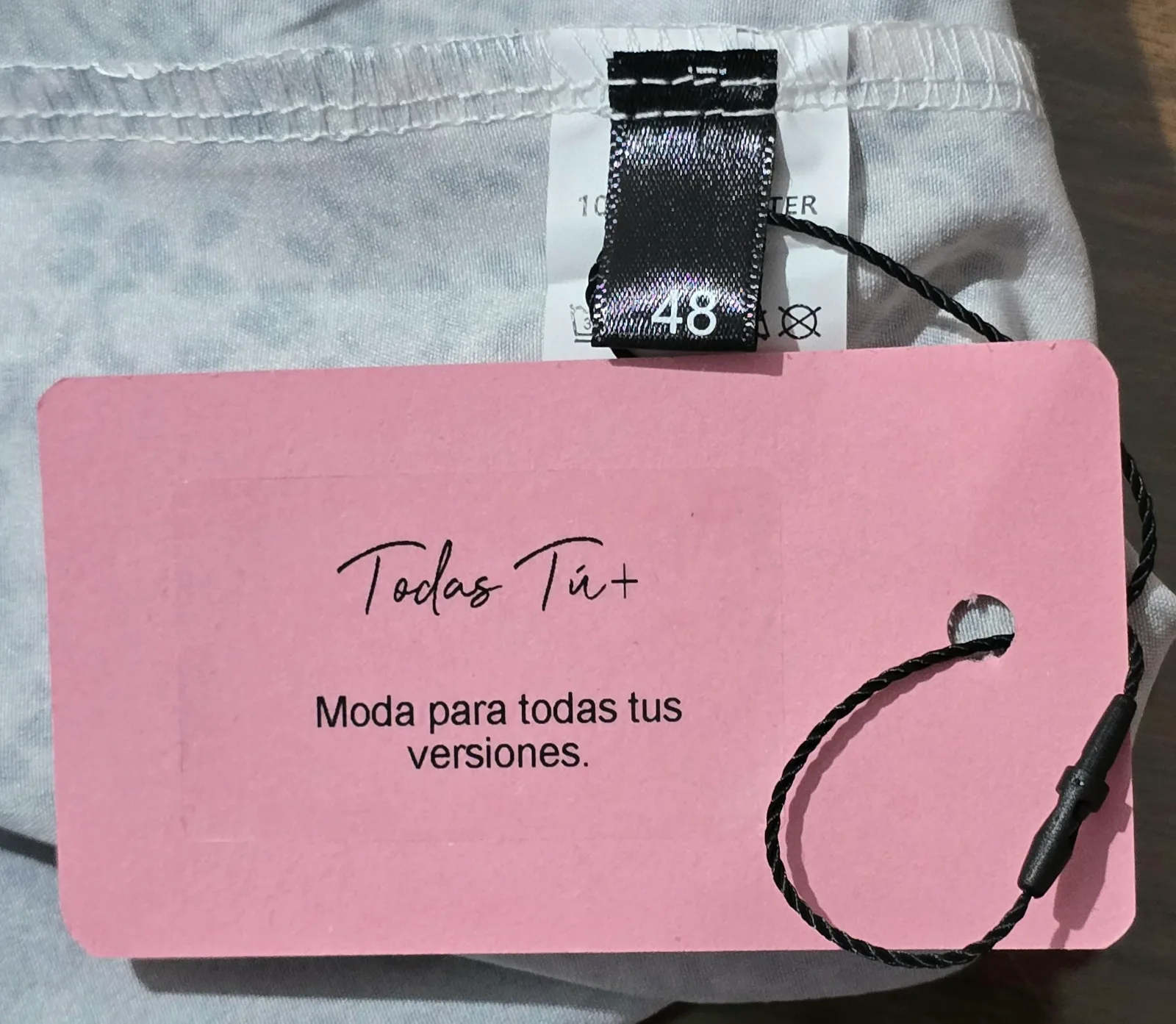 Blusa de manga larga estampada T.48 4