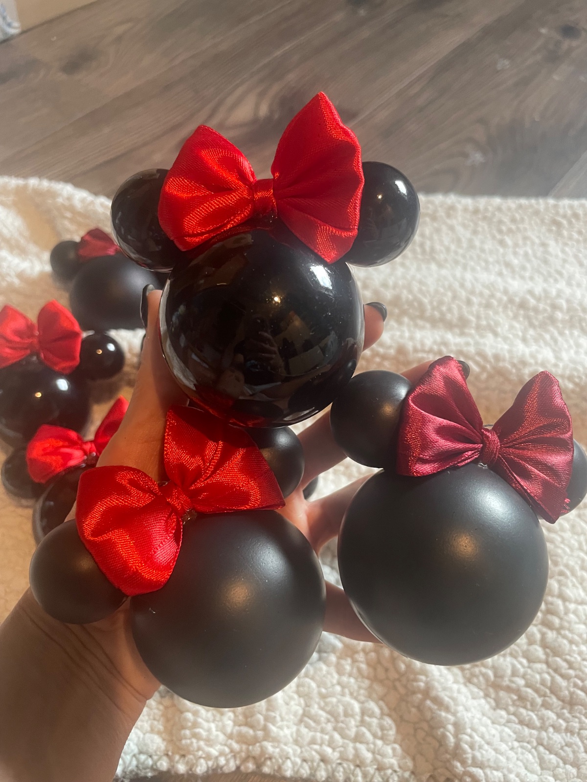 8 db Minnie gömb 2