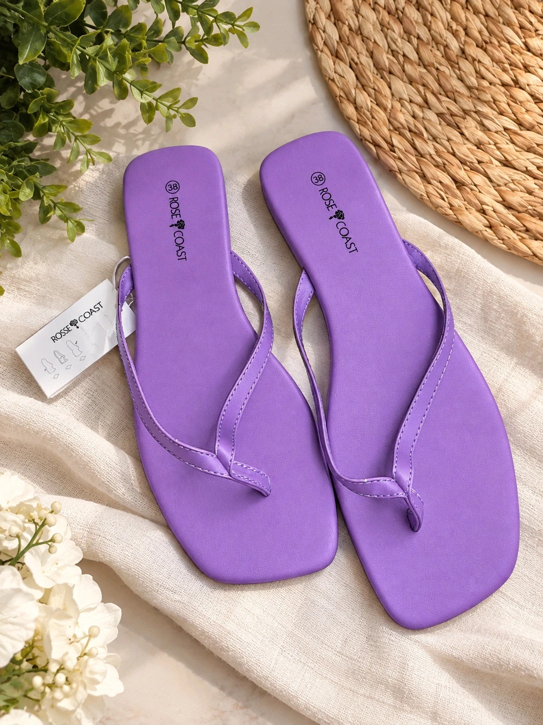 Sandalias/chanclas lila talla 38 NUEVAS 💜 1