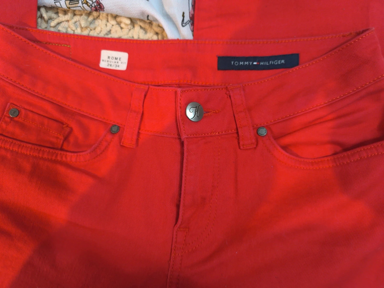 Conjunto pantalón Tommy Hilfiger + blusa Lefties, talla S 3