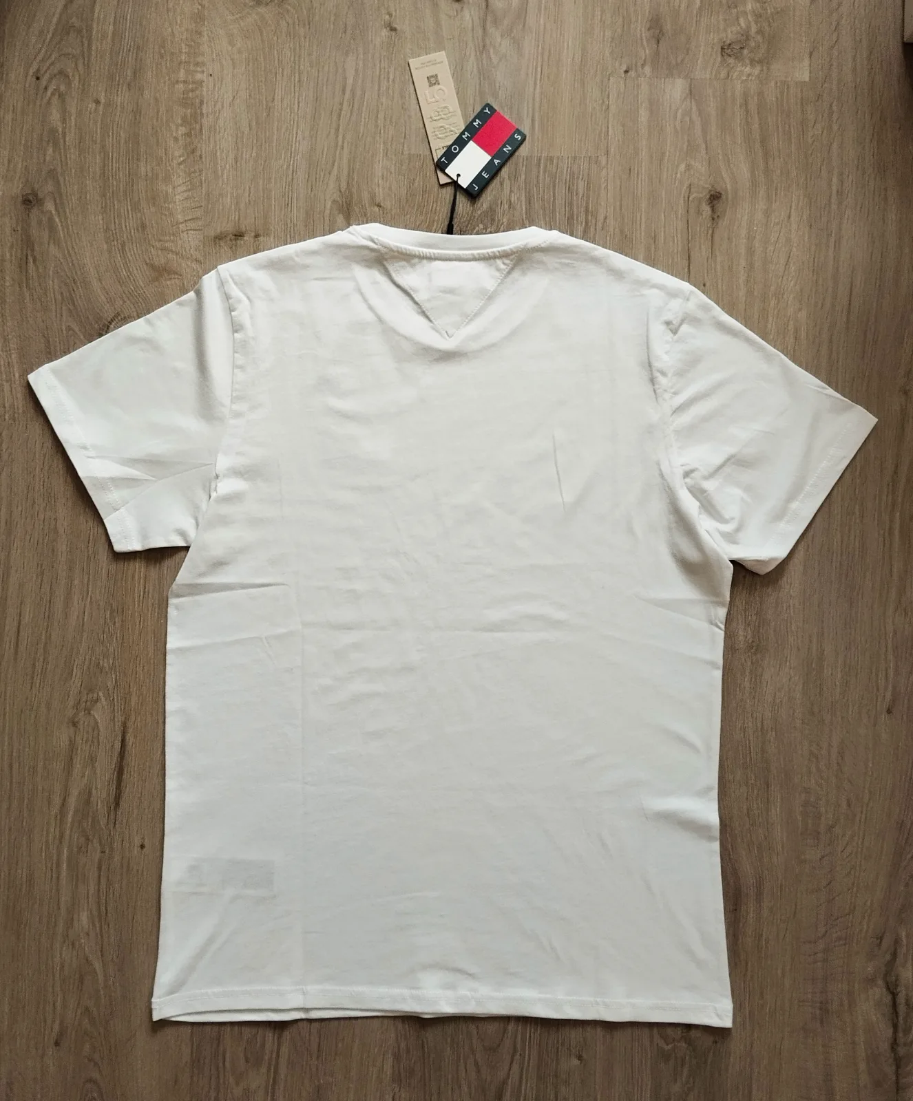 Tommy Jeans men t-shirt white, size L 3