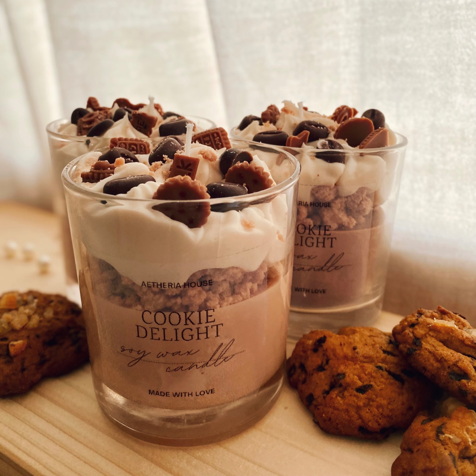 Cookie Delight Desszert szójagyertya 1