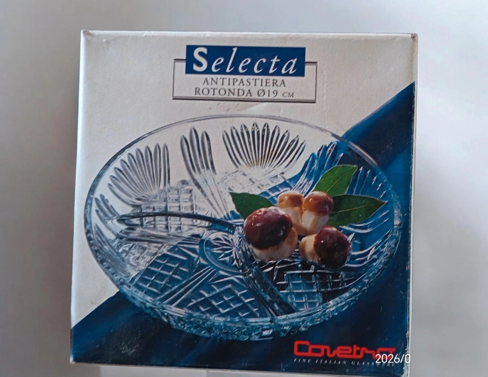 Selecta Collection – Cometa üveg előételes kínálótál 1